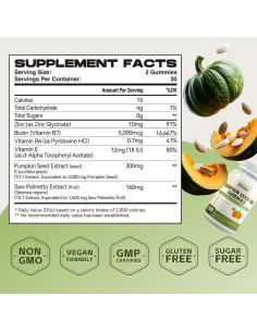 Gomitas de Aceite de Semilla de Calabaza Elysx 60 Ct Veganas 2