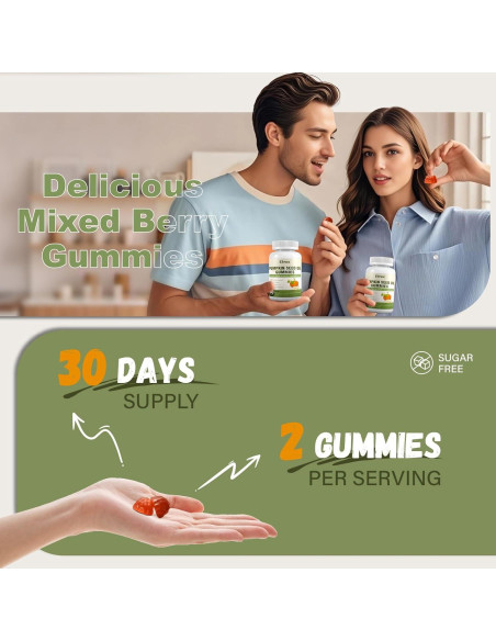 Gomitas de Aceite de Semilla de Calabaza Elysx 60 Ct Veganas