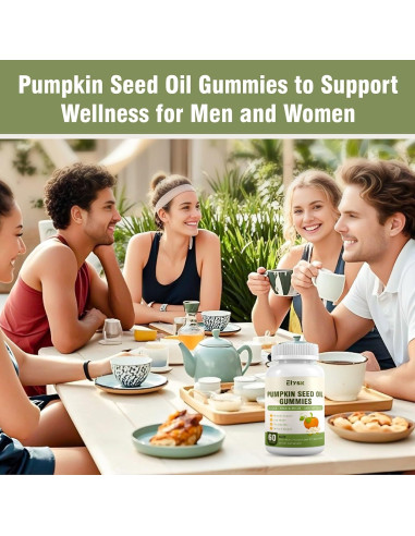 Gomitas de Aceite de Semilla de Calabaza Elysx 60 Ct Veganas