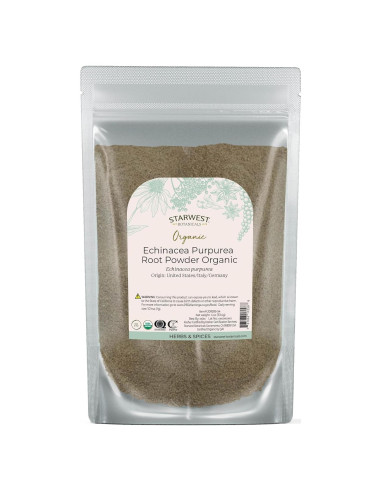 Polvo de raíz de Echinacea Purpurea Orgánica Starwest 113 g