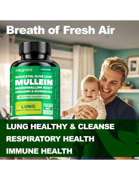 Cápsulas de Salud Pulmonar Megneta - 60 Unidades Cápsulas de Salud Pulmonar Megneta - 60 Unidades