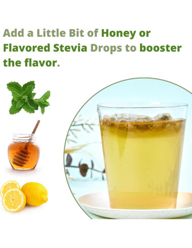 Té Herbal de Mullein VitalForest - 60 Bolsitas para Pulmones