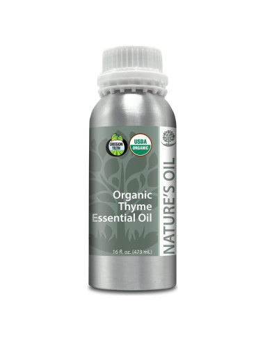 Aceite Esencial de Tomillo Puro Orgánico Nature's Oil 0.45Kg