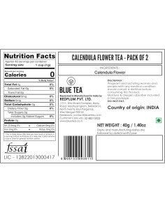 Té de Flor de Caléndula Redplum 39.69 g - Antioxidante Natural 2