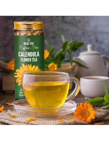 Té de Flor de Caléndula Redplum 39.69 g - Antioxidante Natural