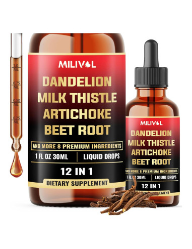 Extracto Líquido de Raíz de Diente de León Milivol 30ml