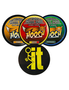 Muestra Variedad 3 Latas Hooch Herbal Snuff Corte Fino