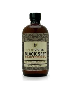 Aceite de Semilla Negra Puro HalalEveryday 236 ml Prensado en Frío