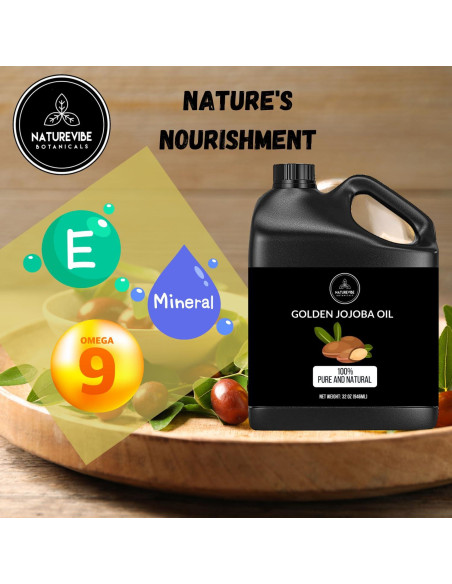 Combo Aceite de Jojoba y Almendra Dulce Naturevibe 946ml Combo Aceite de Jojoba y Almendra Dulce Naturevibe 946ml