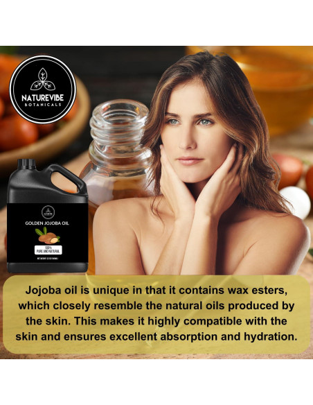 Combo Aceite de Jojoba y Almendra Dulce Naturevibe 946ml Combo Aceite de Jojoba y Almendra Dulce Naturevibe 946ml