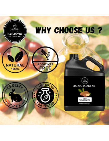 Combo Aceite de Jojoba y Almendra Dulce Naturevibe 946ml