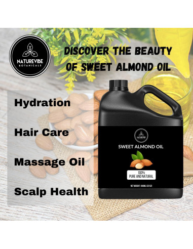 Combo Aceite de Jojoba y Almendra Dulce Naturevibe 946ml