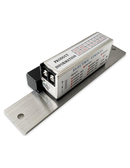 Cerradura eléctrica de golpe Olideauto, acero inoxidable 250kg