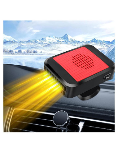 Calentador de coche Xximuim 12V 200W 2 en 1 calefacción/refrigeración