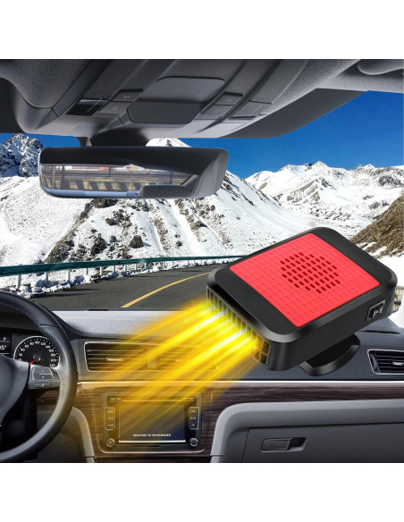 Calentador de coche Xximuim 12V 200W 2 en 1 calefacción/refrigeración