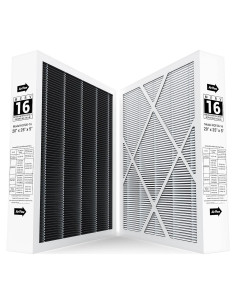 Paquete de 2 Filtros de Aire MERV 16 20x25x5 FunGeneTEC