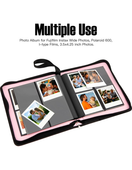 Álbum de Fotos 256 Bolsillos Fujifilm Instax y Polaroid