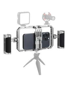 Soporte de Video Universal C Coiro para Smartphone con Correa de Cuero