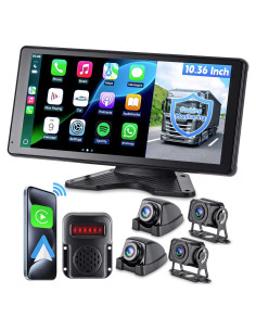 Sistema de Cámara RV Venluna 10.36" HD con CarPlay y Android Auto