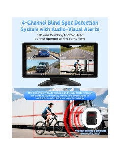 Sistema de Cámara RV Venluna 10.36" HD con CarPlay y Android Auto 2