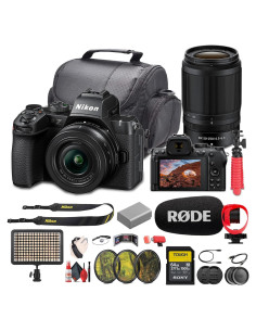 Cámara Sin Espejo Nikon Z50II con Lentes 16-50mm y 50-250mm