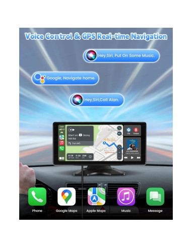 Sistema de Cámara RV Venluna 10.36" HD con CarPlay y Android Auto