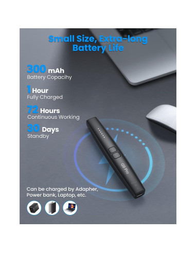 Detector de Cámara Oculta JAXTIN G9 Pro - 72 Horas, 0.14 kg