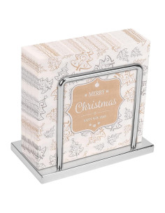 Soporte para Servilletas Livabber de Metal Cromo 298g