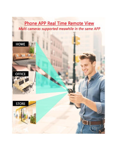 Cámara Espía Inalámbrica Oculta Genérico HD 1080p WiFi 2