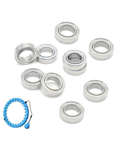 Paquete de 10 Rodamientos Silenciosos para Anillos de Hula