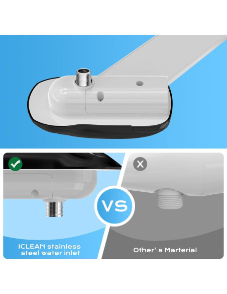 Accesorio de Bidet Clirass Doble Boquilla Negro Premium