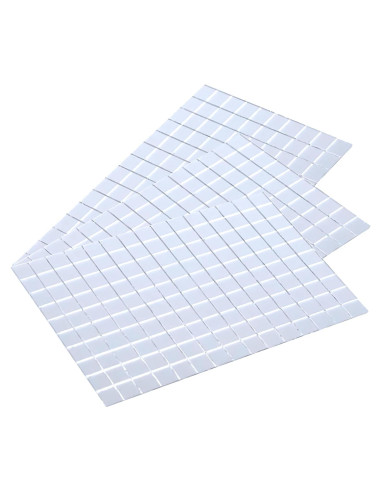 7500 Azulejos de Espejo Autoadhesivos 10x10mm Auto-plaza