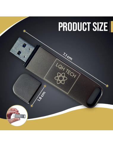 SSD Portátil 512 GB LQH TECH Edición PRO USB 3.1 Alta Velocidad