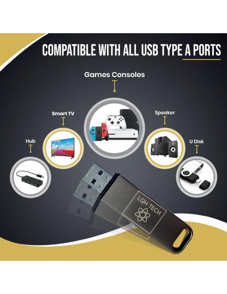 SSD Portátil 512 GB LQH TECH Edición PRO USB 3.1 Alta Velocidad