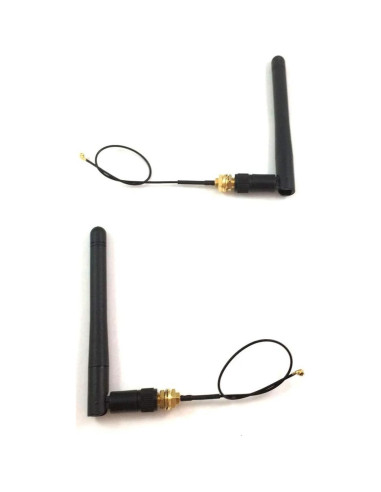 Antena 433MHz 3dBi Kevin Chen con Conector RP-SMA y Pigtail