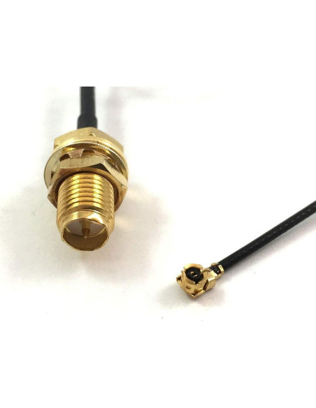 Antena 433MHz 3dBi Kevin Chen con Conector RP-SMA y Pigtail