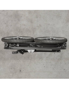 Remolque de Bicicleta Plegable M-Wave 39.9 kg Negro 2