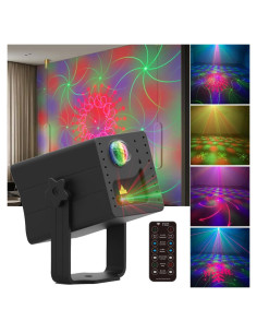 Proyector Portátil ADDBITCOLOR RGB Laser-LED Recargable 5000mAh