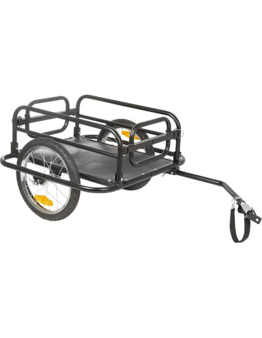 Remolque de Bicicleta Plegable M-Wave 39.9 kg Negro