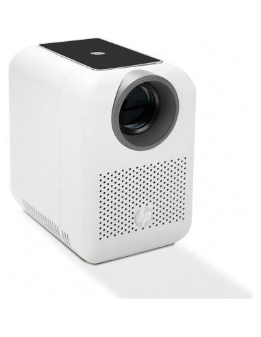 Proyector HP CC180 Portátil HD 720P con Roku y Pantalla 213 cm