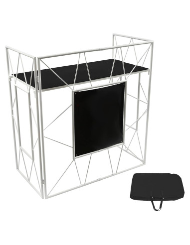 Soporte para DJ Plegable AOLIU con Mesa 120.9x59.9cm