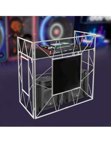 Soporte para DJ Plegable AOLIU con Mesa 120.9x59.9cm