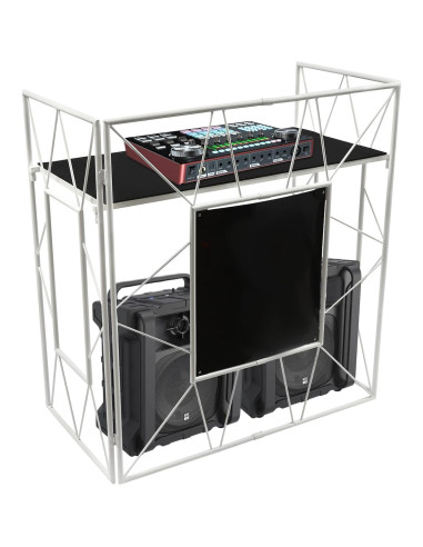 Soporte para DJ Plegable AOLIU con Mesa 120.9x59.9cm