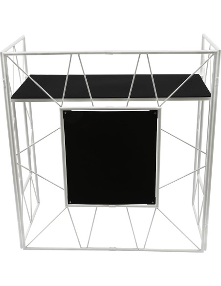 Soporte para DJ Plegable AOLIU con Mesa 120.9x59.9cm Soporte para DJ Plegable AOLIU con Mesa 120.9x59.9cm