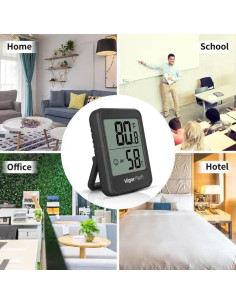 Higrómetro Digital Vigor Path - Termómetro Interior Preciso 2