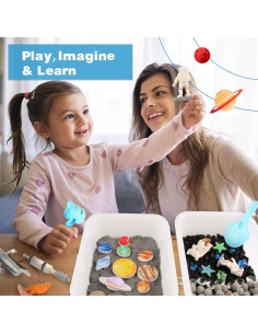 Bin Sensorial Espacial VMNlooking con 9 Planetas y Herramientas 2