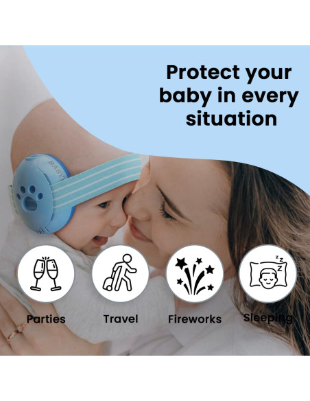 Auriculares Canceladores de Ruido HomeKinder para Bebés 0-18 meses