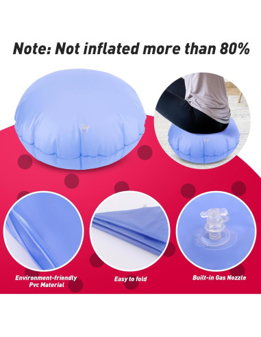 Asiento de Columpio Sensory SUSIHOOH Rojo y Negro 79.83 kg