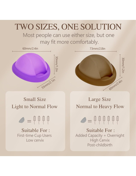 Esterilizador de Copa Menstrual YTYOMUR con 2 Discos Reutilizables
