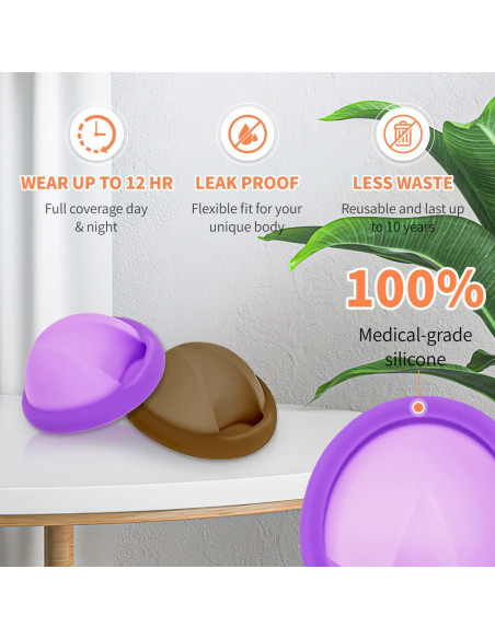 Esterilizador de Copa Menstrual YTYOMUR con 2 Discos Reutilizables